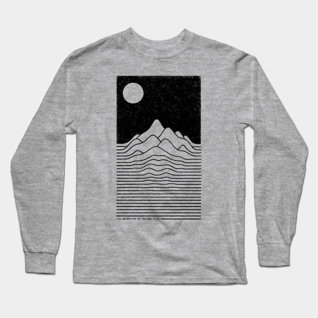 FEELING ALIVE Long Sleeve T-Shirt by vincentcousteau